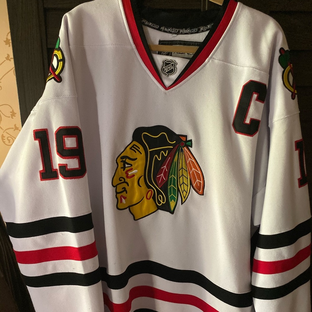 Chicago Blackhawks #19 Towes Jersey Captain